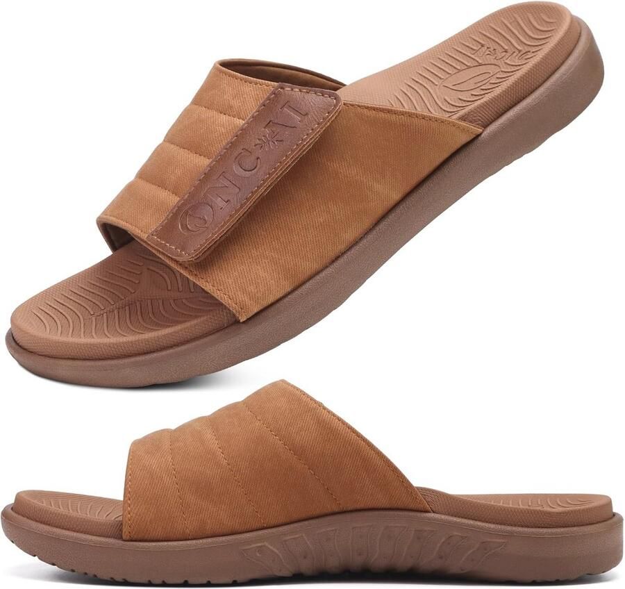 Heren Sandalen met Verstelbare Riem en Comfortabele Boogondersteuning