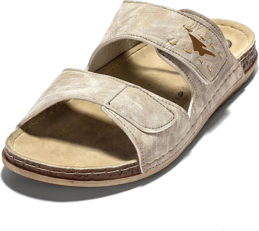 Heren Sandalen Verstelbaar Zomer Muiltje Antislip Lichtgewicht Sloffen voor Strand en Zwembad