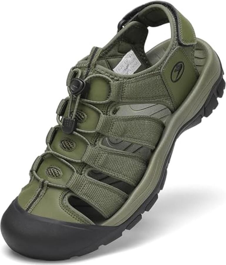 Heren Sandalen voor Buiten Trekkingsandalen Wandelsandalen en Sportsandalen