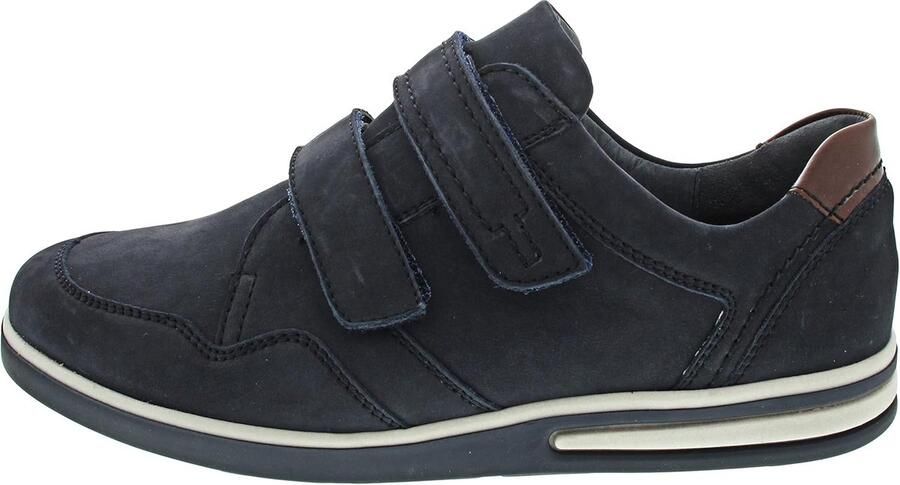 Heren Schoenen Comfortabele Veterschoenen Dagelijks Gebruik Brede Pasvorm K Marine Cognac