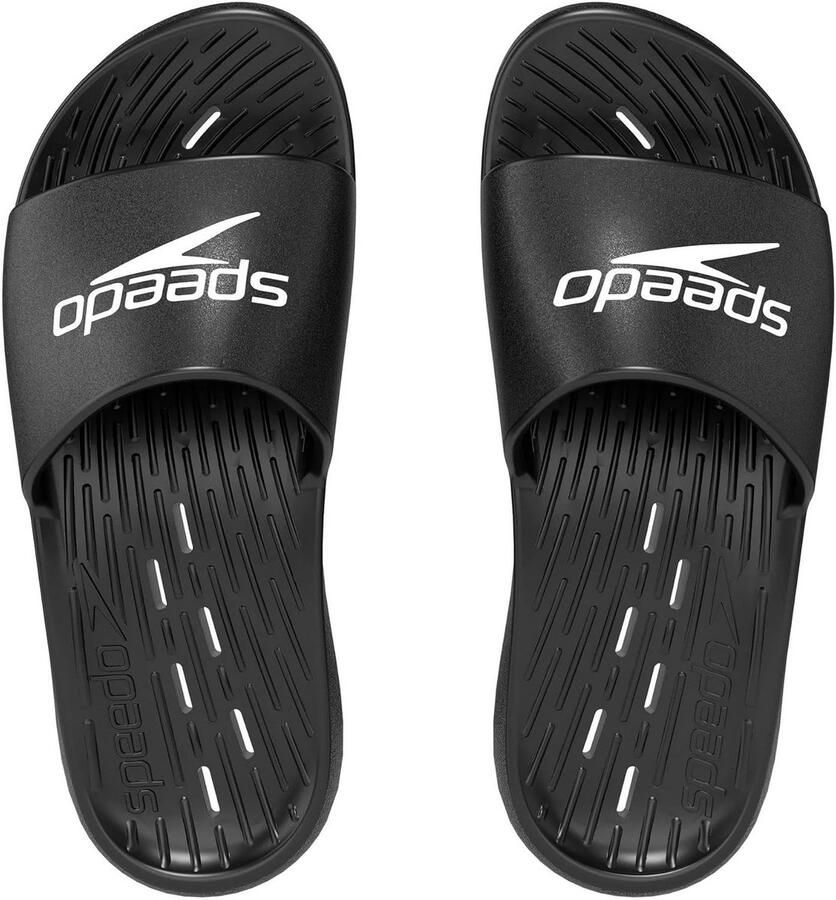 Heren Slides Zwart Comfortabele Instapsandalen voor Zwembad en Strand