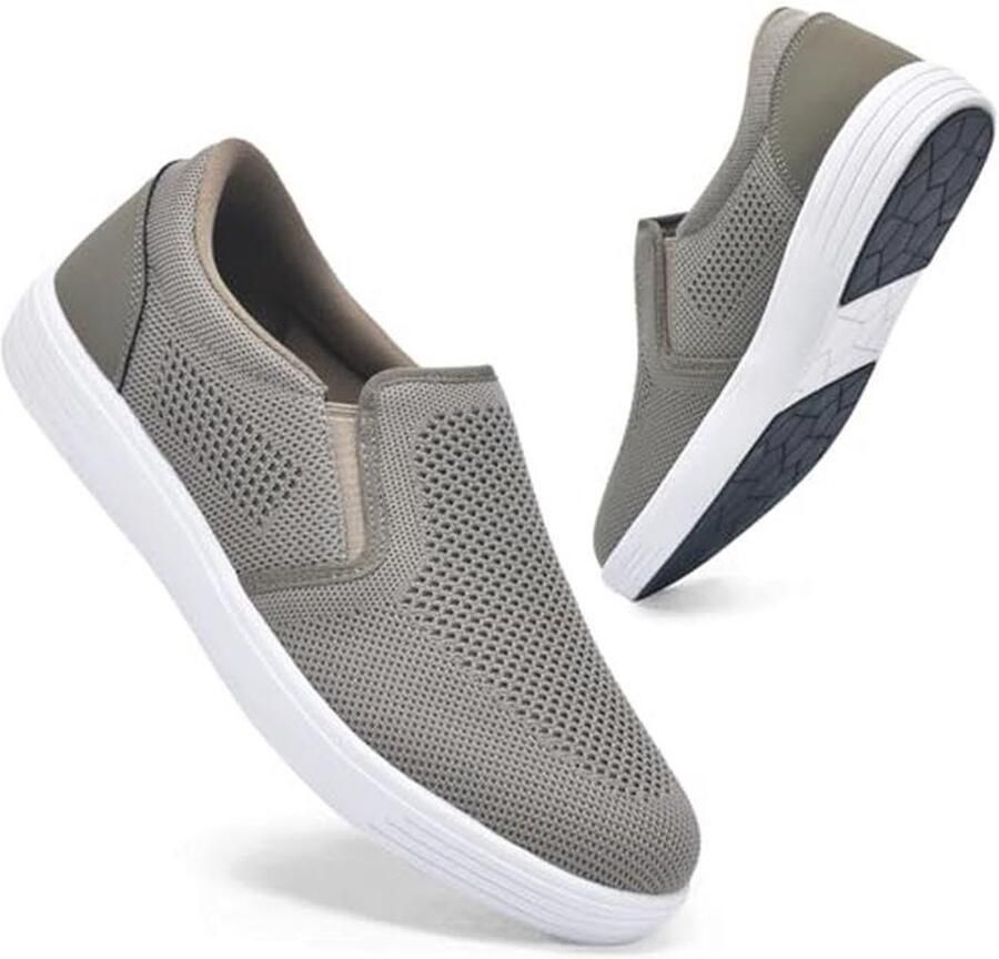 Heren Slip-on Bootschoenen Ademend Mesh en Ultralicht Perfect voor Strand en Vrije Tijd