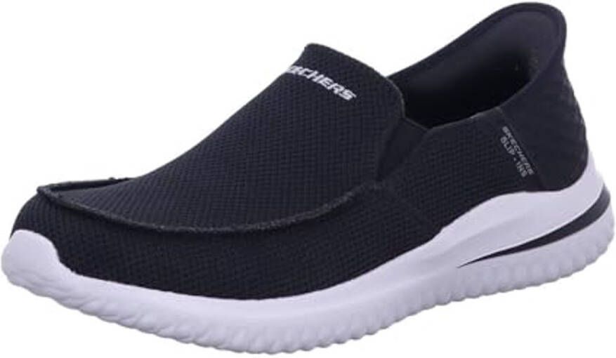 Heren Slip-On Moc Toe Gebreide Schoenen