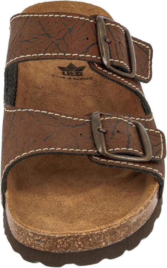 Heren Slip-On Schoenen met Kurk Voetbed