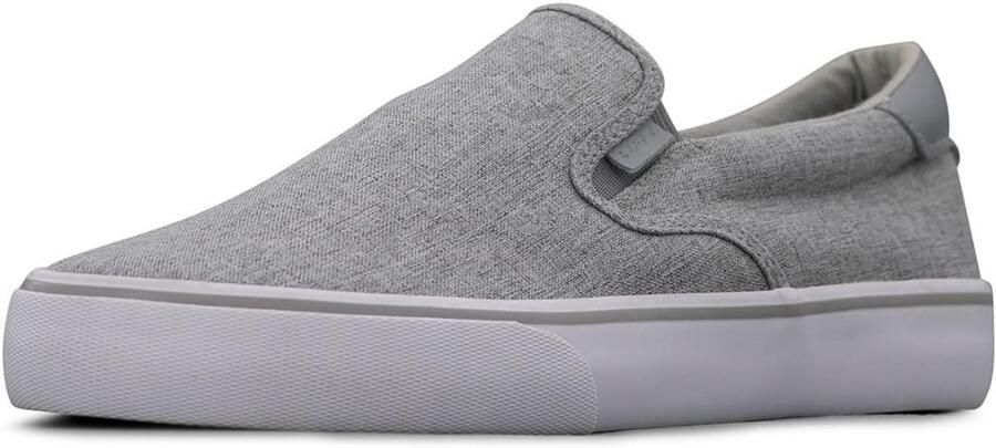 Heren Slip-On Sneaker Textiel Ademend Comfortabele Instapper