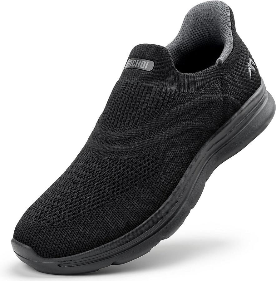 Heren Slip-On Sneakers Ademend Wandelschoenen Sportschoenen Zonder Veters