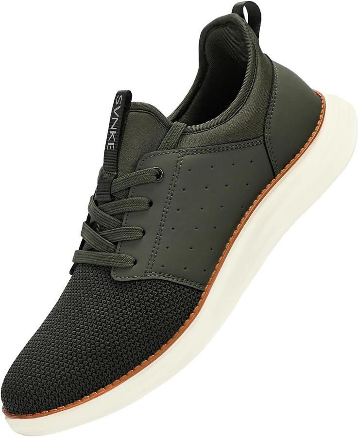 Heren Slip-On Sneakers Comfortabele Instapschoenen voor Wandelen Sport en Casual Gebruik