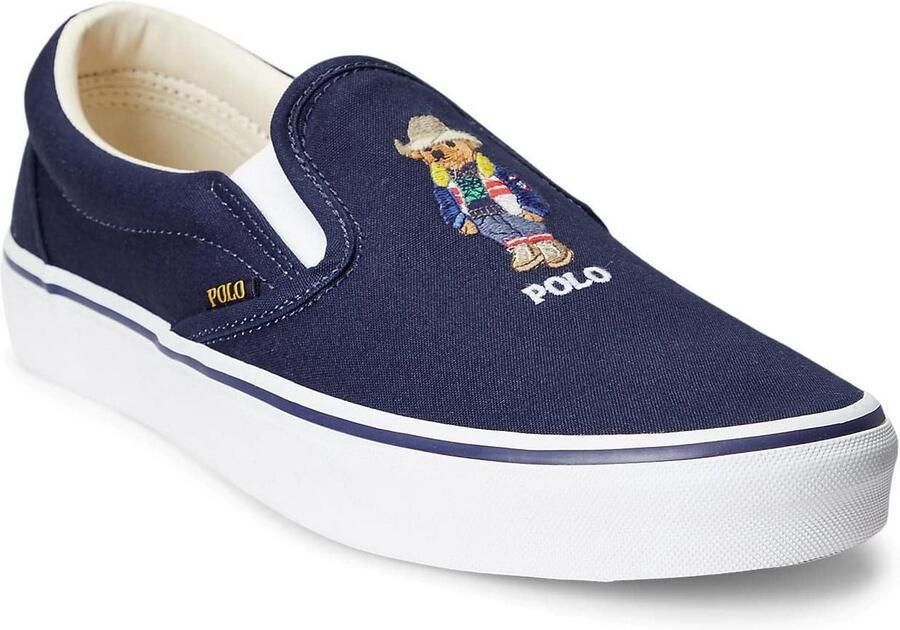 Heren Slip-On Sneakers Katoenen Canvas Comfortabel