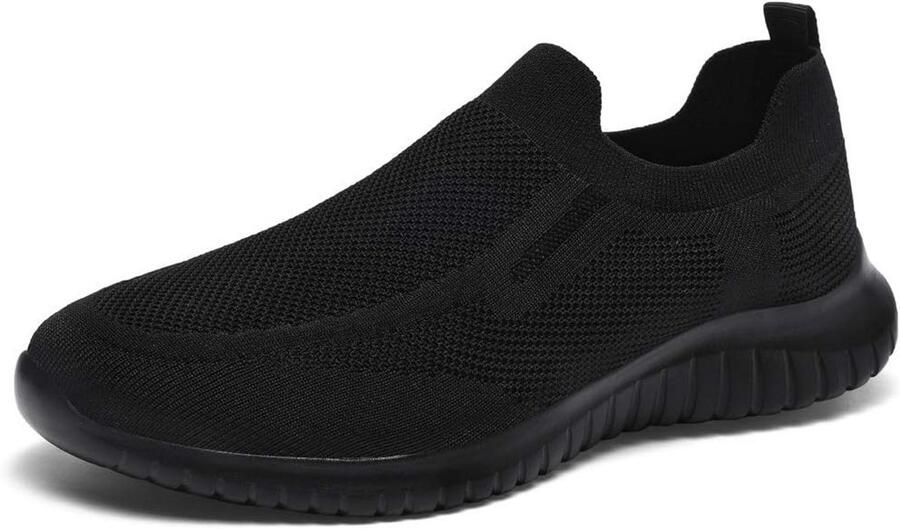 Heren Slip-On Sportschoenen Casual Tennissneakers voor Lopen en Wandelen