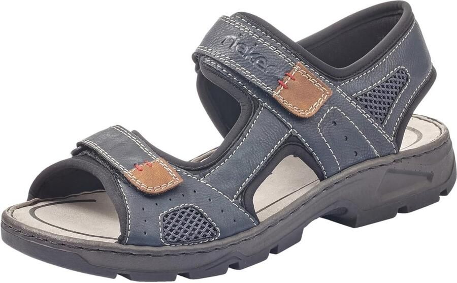 Heren Slip-On Trekking Sandalen met Klittenbandsluiting
