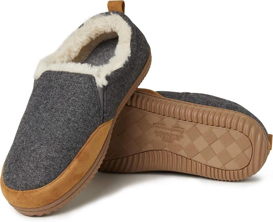 Heren Slipper met Gesloten Hiel en Traagschuim Binnenzool