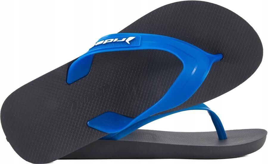 Heren Slippers Blauw Zwart