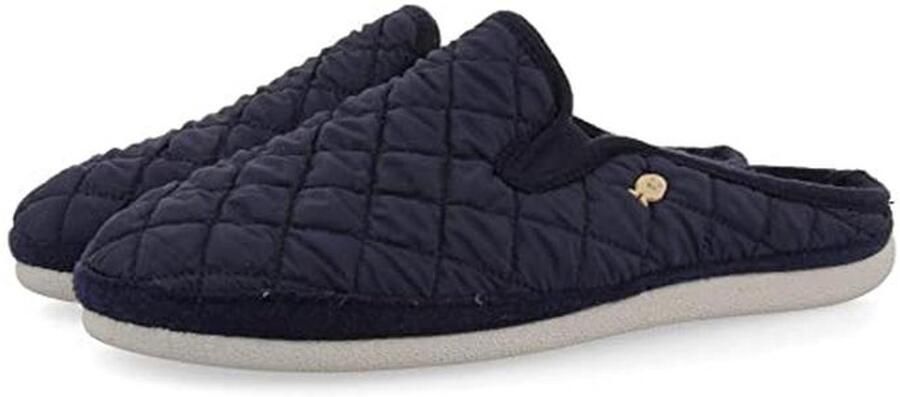 Heren Slippers met Geoliede Details en Duurzame Zolen