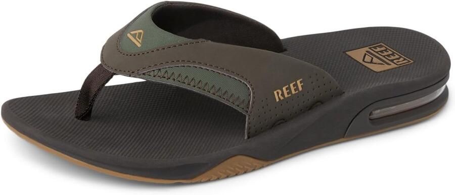 Heren Slippers met Gevormd Voetbed en Flesopener Comfortabele Teensandalen