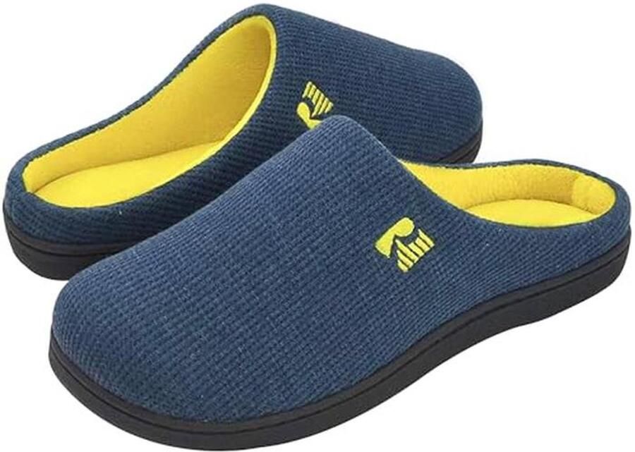 Heren Slippers met Traagschuim en Orthopedische Ondersteuning - Foto 1