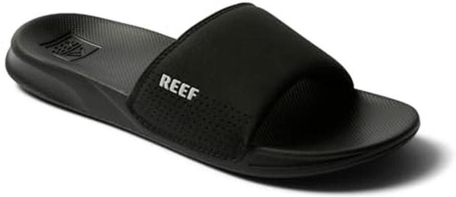 Heren Slippers Open Toe Zwart