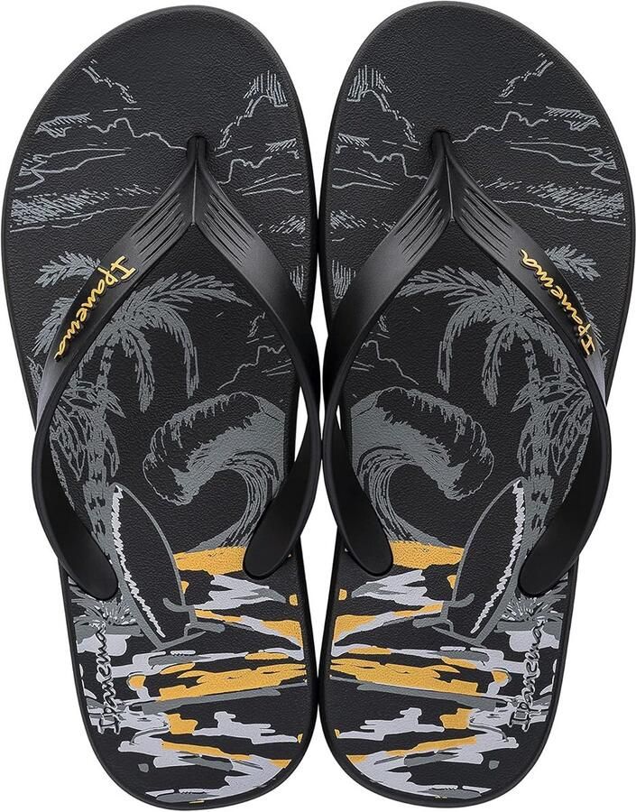 Heren Slippers Strand Design Comfortabele Rubberen Teenslippers