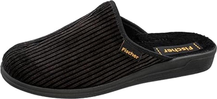 Heren Slippers van Streepdraad met Comfortabele Voering