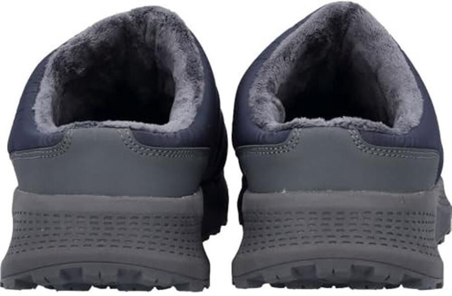 Heren Slippers Vegan en comfortabel Zwart-Blauw - Foto 1
