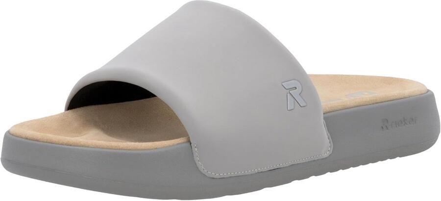 Heren Slippers Wit Comfortabele Open Schoen