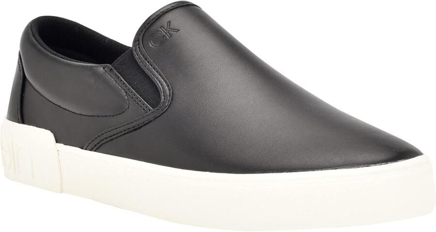 Heren Sneaker Canvas Wit Casual Stijlvolle Leren Details