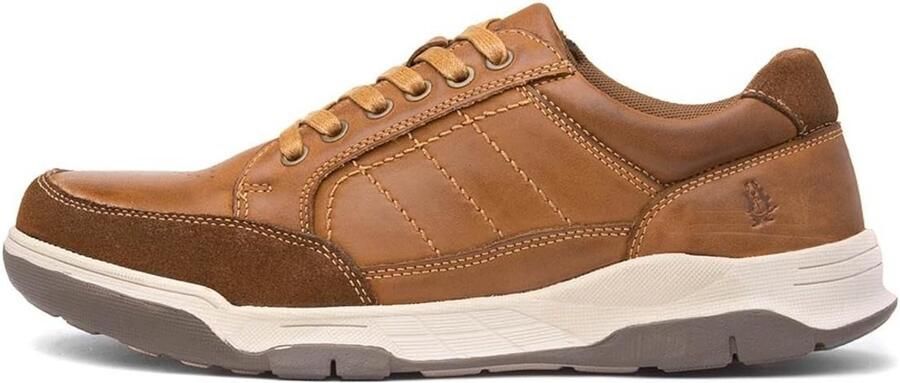 Heren Sneaker Bruin Leer Mocassin Stijl Comfortabel Vetersluiting