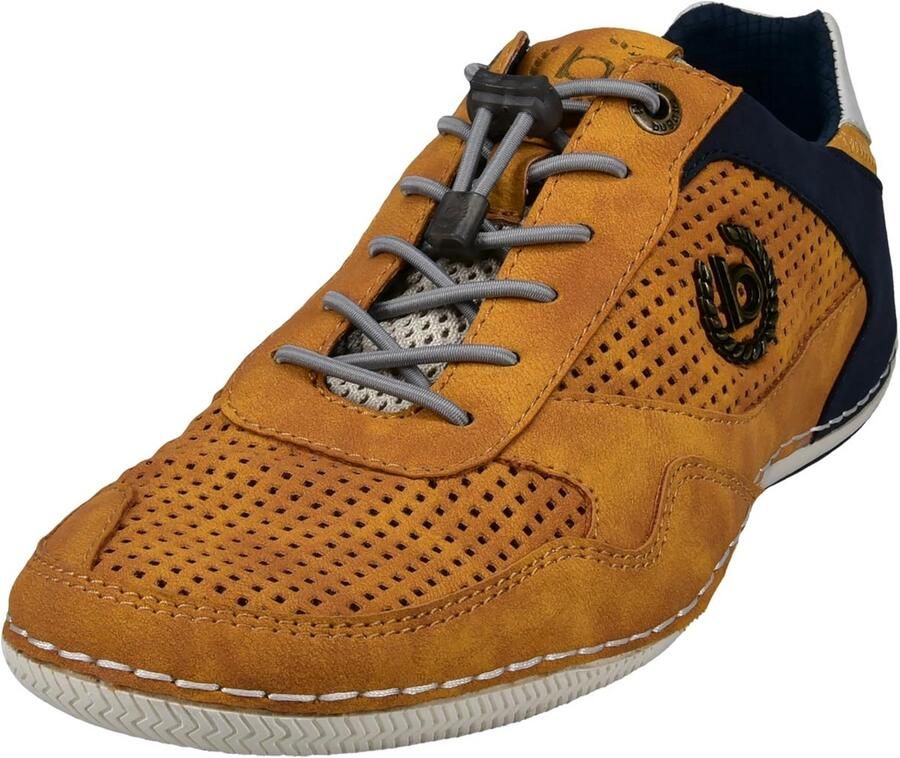 Heren sneaker met vetersluiting