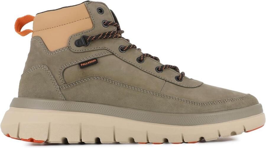 Heren Sneaker Middelhoog Suède Nubuck Flexibele Zool