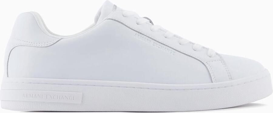 Heren Sneaker van Echt Leer met Logo Details