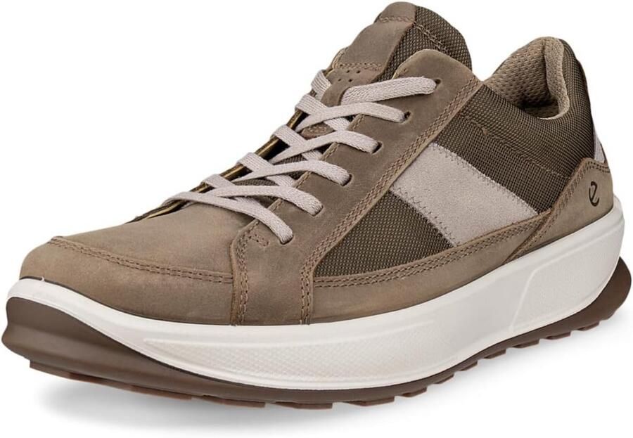 Stijlvolle Herensneakers van Leer & Textiel met Vetersluiting - Foto 1