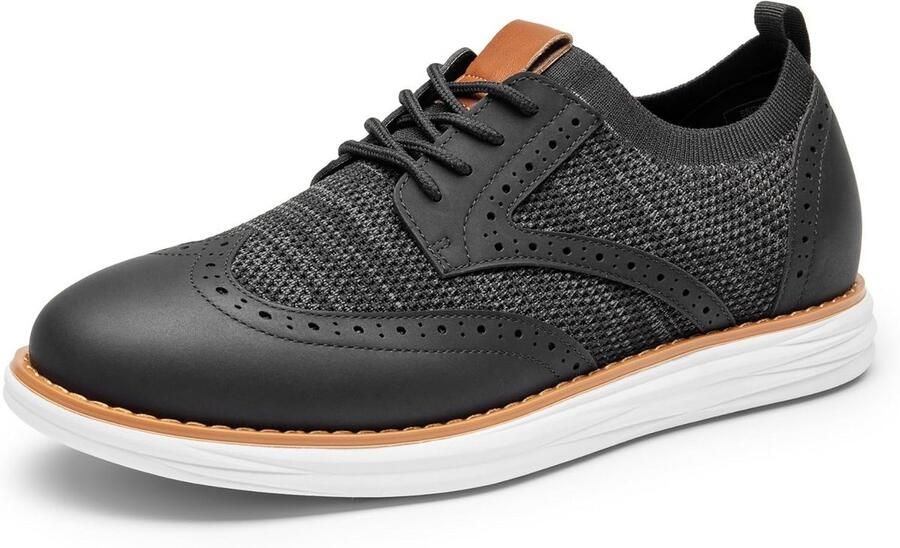 Heren Sneakers Ademend Gebreid Lichtgewicht Comfortabele Casual Schoenen