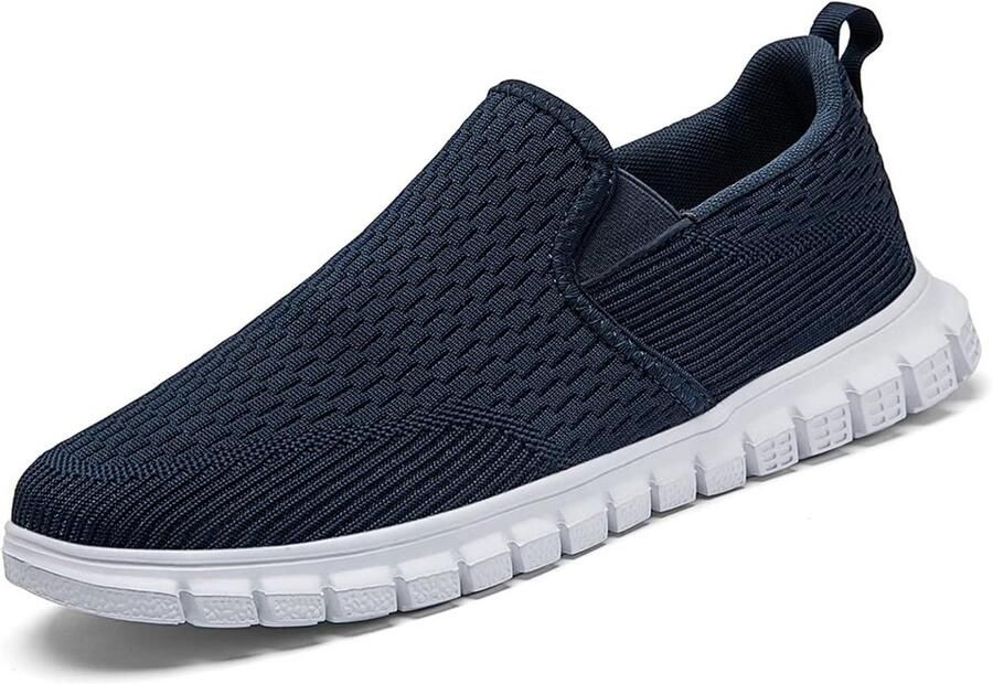 Heren Sneakers Ademend Lichtgewicht Slip-on Sportschoenen