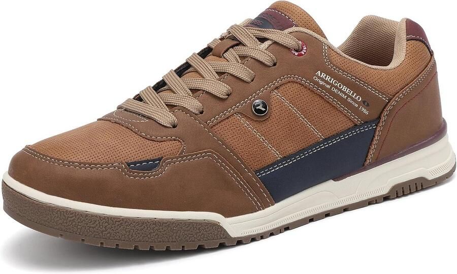 Heren Sneakers Casual Sportschoenen Ademend Bruin