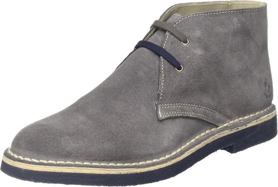 Heren Sneakers Hoge Hals Vetersluiting