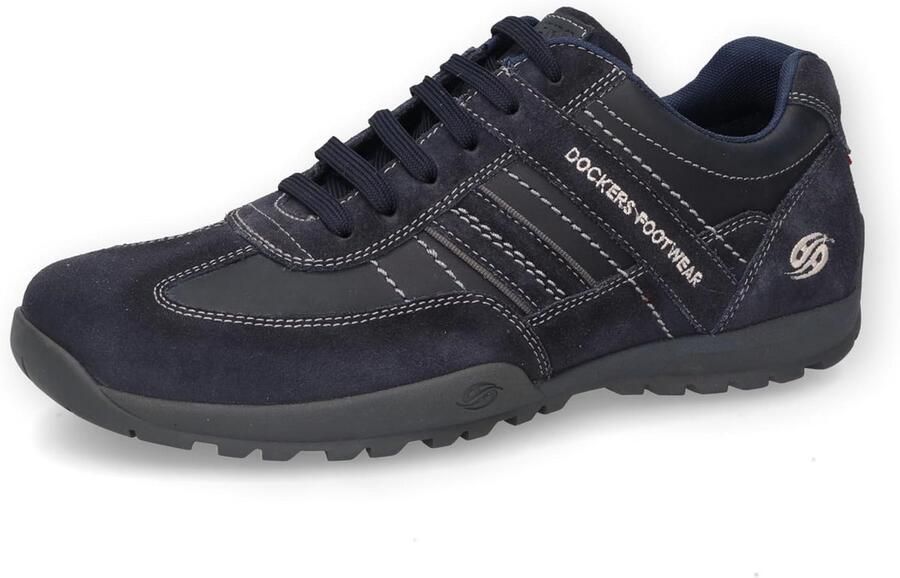 Heren Sneakers Laag Suède en Imitatieleer Comfortabele Veterschoenen met Ademende Voering