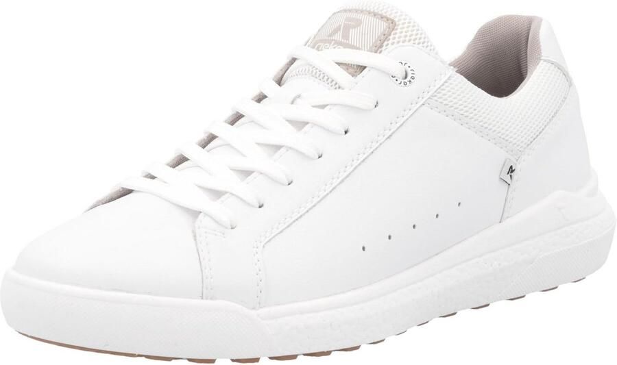 Heren Sneakers Laag Zwart Leer met Uitneembaar Voetbed en Flexibele Zool