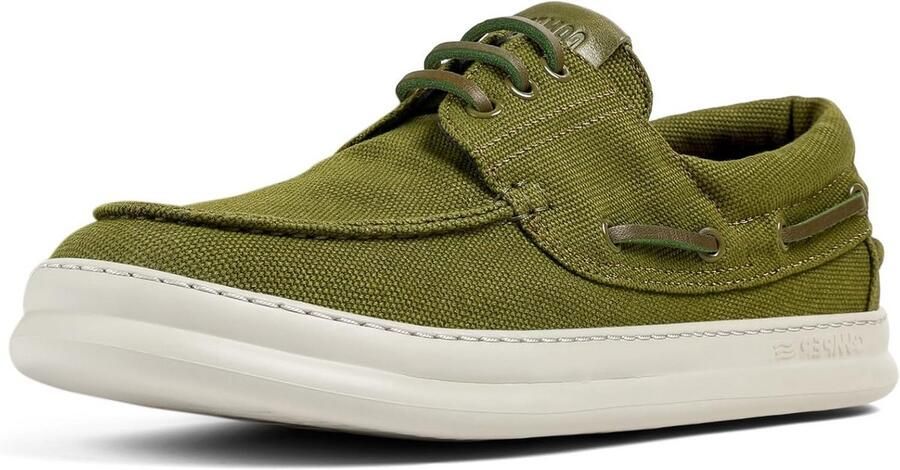 Heren Sneakers Leren Casual Instapper Boat Shoe Stijl