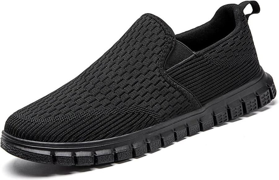 Heren Sneakers Lichtgewicht Slip-on Sportschoenen Ademend voor Hardlopen Wandelen en Fitness