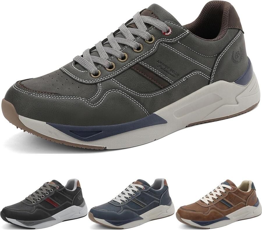 Heren Sneakers Lichtgewicht Vrijetijdsschoenen Trainers Wandelschoenen