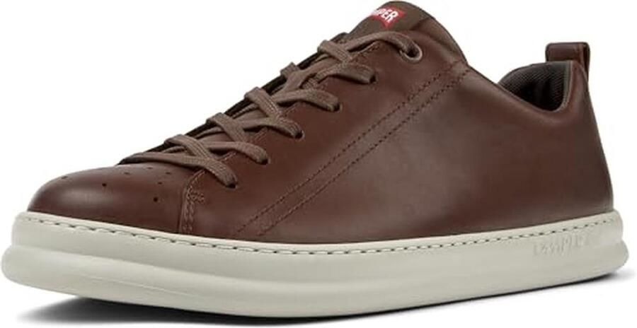 Heren Sneakers met Sportief Silhouet en Zacht Leer