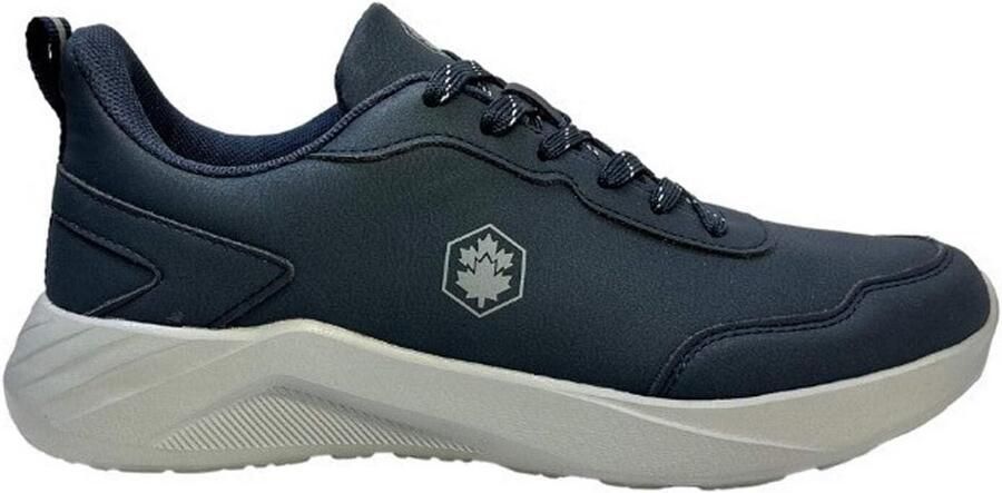 Heren Sneakers met Vetersluiting Comfortabele Casual Sportschoenen