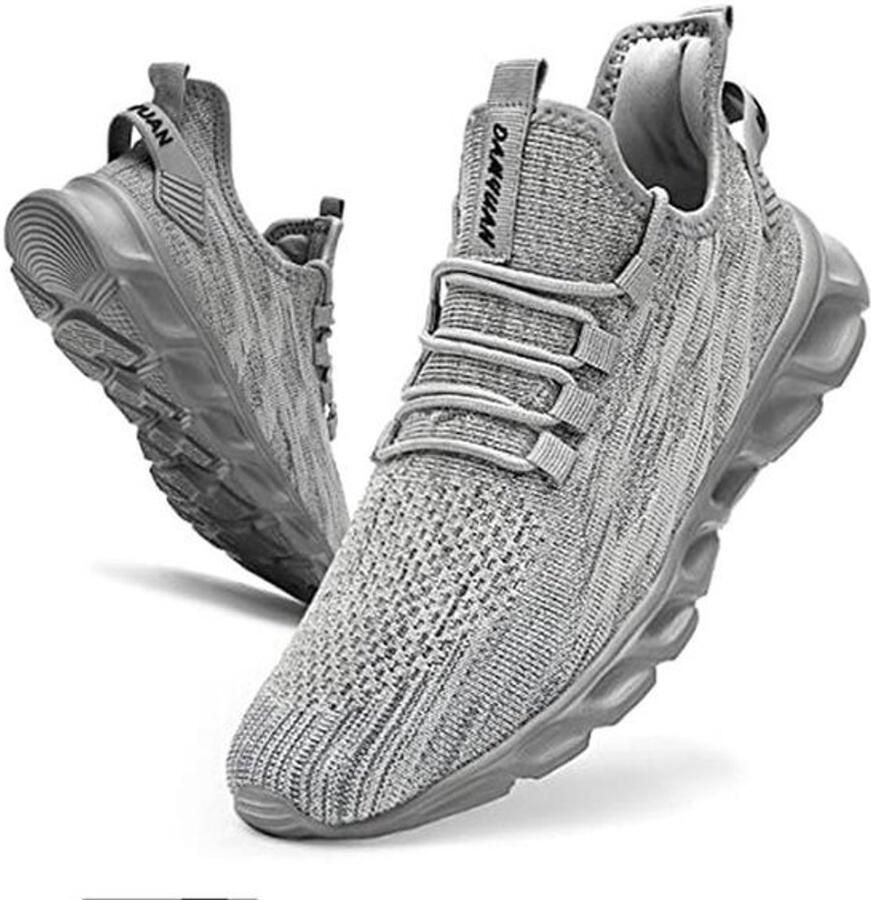 Heren Sneakers Slip On Sportieve Wandelschoenen voor Buiten en Joggen