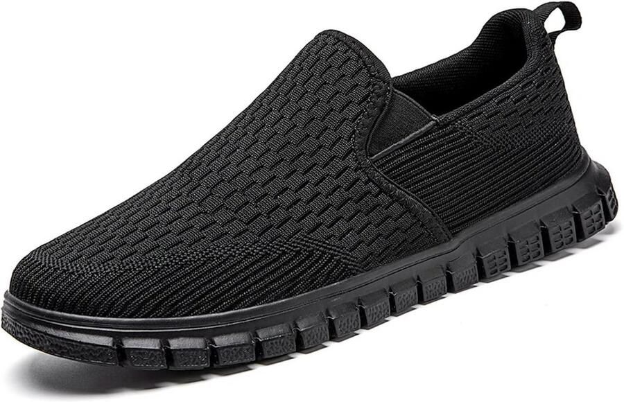 Heren Sneakers Lichtgewicht Slip-on Sportschoenen Ademend voor Hardlopen Wandelen en Fitness