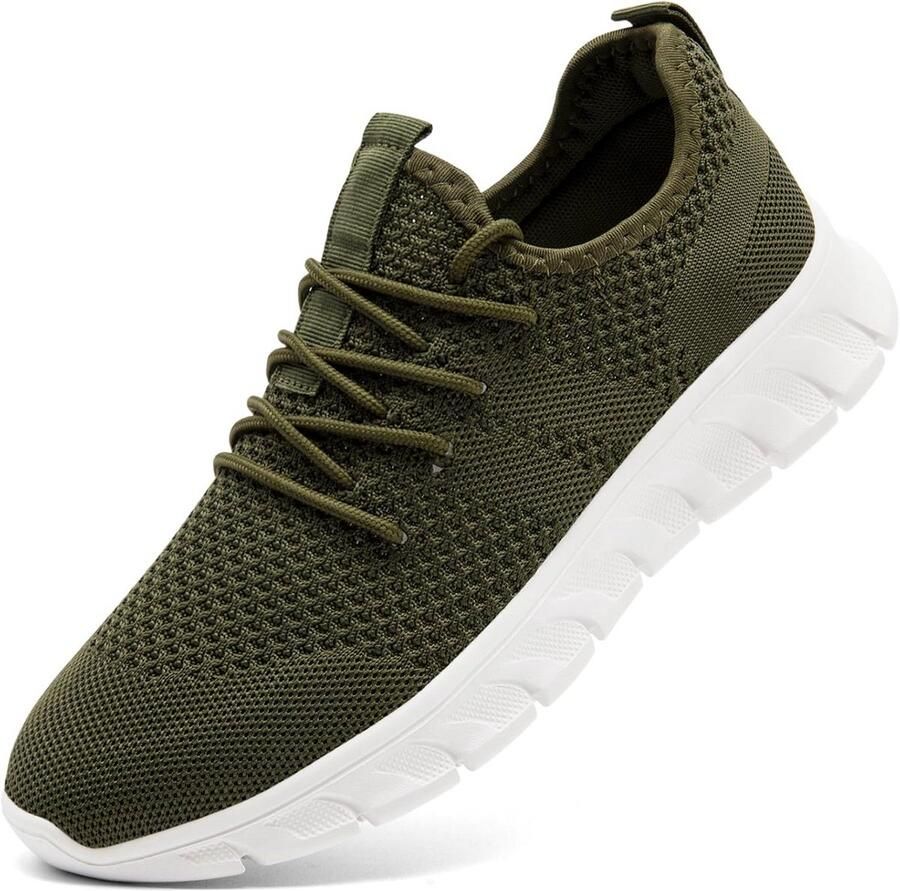 Heren Sneakers Sportieve Loopschoenen voor Fitness Tennis en Wandelen