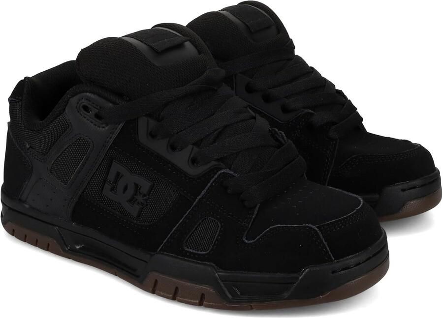 Heren Sneakers van Leer en Suède Comfortabele Casual Schoenen