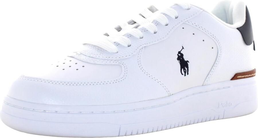 Heren Sneakers Wit Leren Comfortabele Casual Schoenen