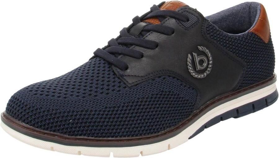 Heren Sneakers Zwart Ademend Materiaal Memory Foam en Flexibele Instap