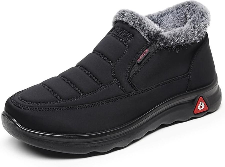 Heren Snowboots Warme Winterlaarzen Buitenactiviteiten Waterdicht en Antislip Veel Maten Beschikbaar Zwart Bruin