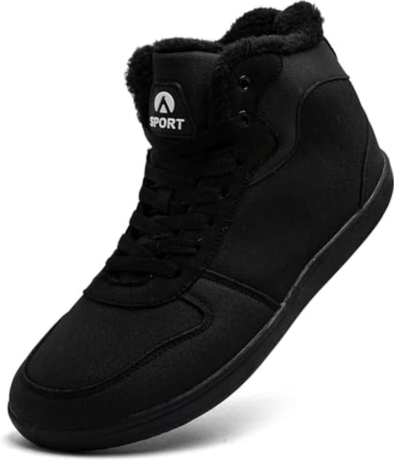 Heren Snowboots Waterdichte en Warme Bont Gevoerde Enkellaarzen voor de Winter