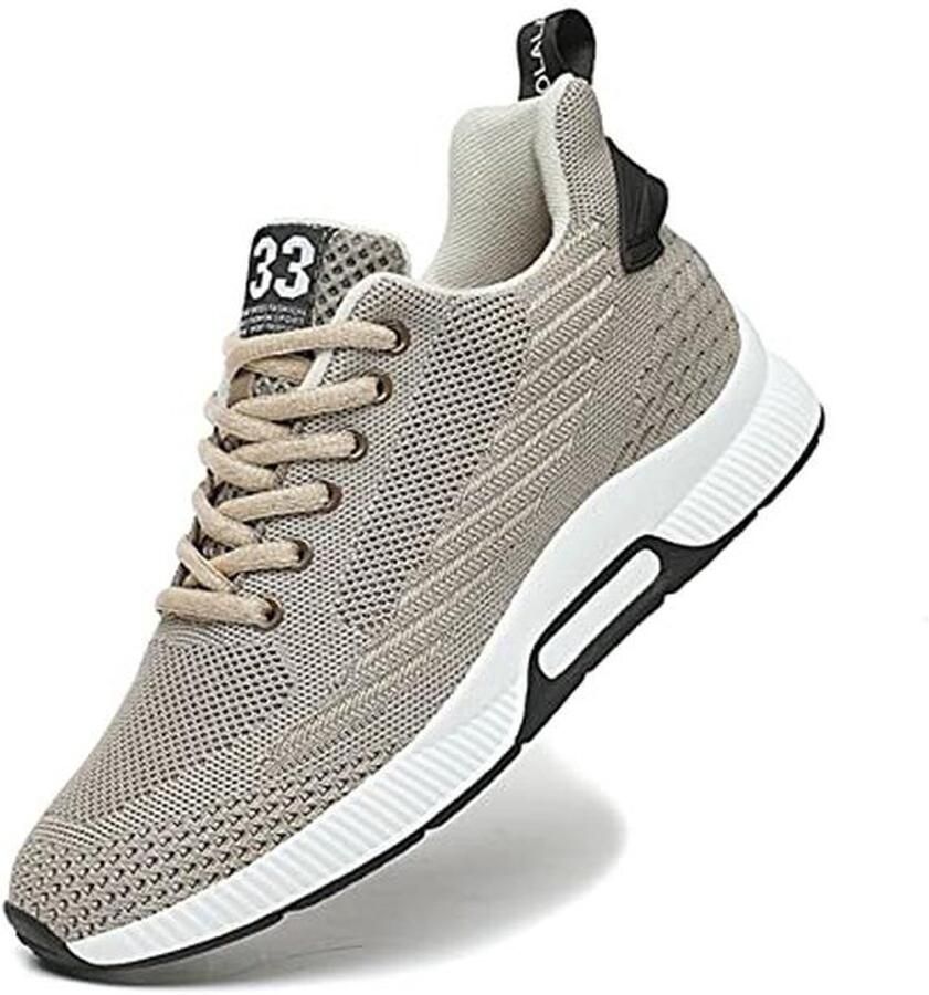 Heren Sportieve Sneakers met Onzichtbare Hoogteverhoging